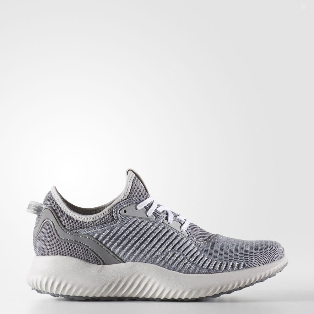 Adidas Alphabounce Lux - παπουτσια για τρεξιμο γυναικεια - Γκρι/Γκρι/Ασπρα,Μέγεθος: EU 36 – 54 2/3 (